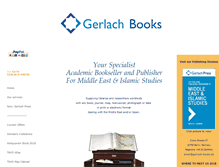 Tablet Screenshot of gerlach-books.de